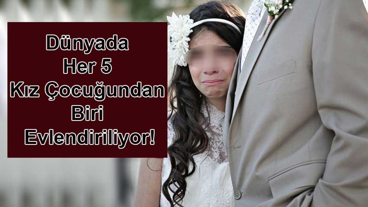 Küçük Yaşta Evlilik, Büyük Psikolojik Sorunları Beraberinde Getiriyor!