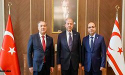 ATÜ Rektörü KKTC Cumhurbaşkanı’nı Ziyaret Etti