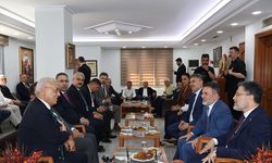 Bakan Yumaklı’dan Başkan Yusuf Kanlı’ya ziyaret