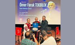 Tekbilek’e  İkinci Kez  Fahri Doktora Ünvanı