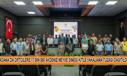 Üreticiye, Akdeniz Meyve Sineği Tuzağı Dağıtıldı