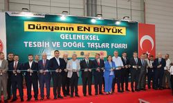 Tespih ve Doğal Taşlar Fuarı kapılarını açtı