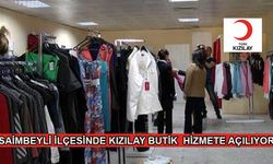 Saimbeyli’de Kızılay Butik Açılıyor