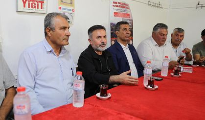 AK Parti İl Başkanı Tamer Dağlı, Tufanbeyli’de Vatandaşlarla Buluştu