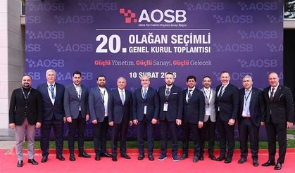 AOSB Başkanı Sütcü, 4. Kez Güven Tazeledi