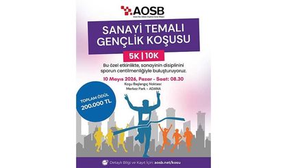 Sanayi Gençlik Koşusu 10 Mayıs’ta