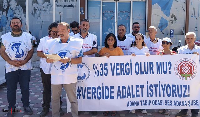 Sağlık Çalışanları "Vergide Adalet" İçin Sesini Yükseltiyor