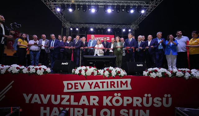 Adana Büyükşehir Belediyesince Tamamlanan Yavuzlar Köprüsü Açıldı