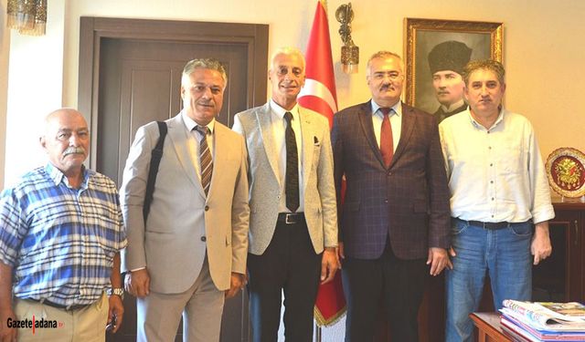 Yerel Medya Güçbirliği Platformu’ndan İl Millî Eğitim Müdürü Hasan Tevke’ye ziyaret