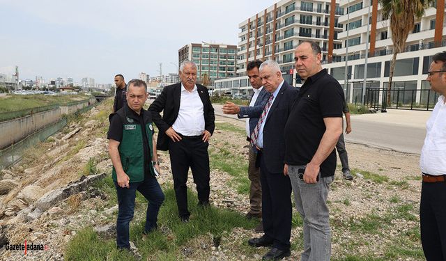 TD8 Drenaj Kanalı'nın ıslah çalışmaları başlıyor