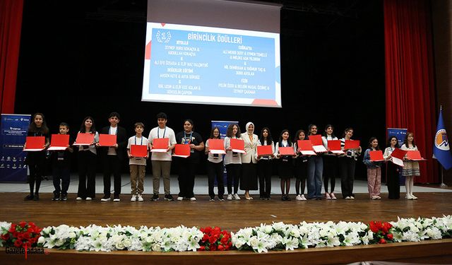 TÜBİTAK’ın 19. Ortaokul Öğrencileri Araştırma Projeleri Sergisi Ödül Töreni