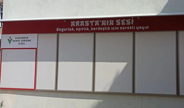 Adana’nın Halka Açık İlk Duvar Gazetesi Arasta’nın Sesi, Törenle Açılıyor