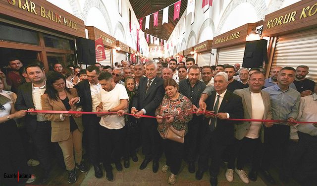 600 Yıllık Kapalı Çarşı Tarihi  Dokusuna Şekilde Uygun Yenilendi