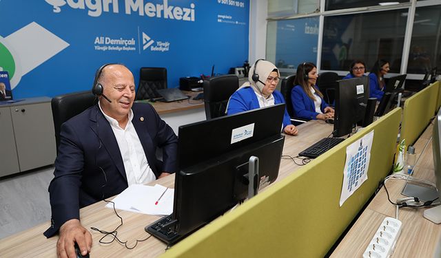 Demirçalı Çağrı Merkezi’nde Operatörlük Yaptı