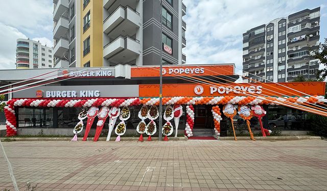 BURGER KING® ve POPEYES®  KOZAN’DA
