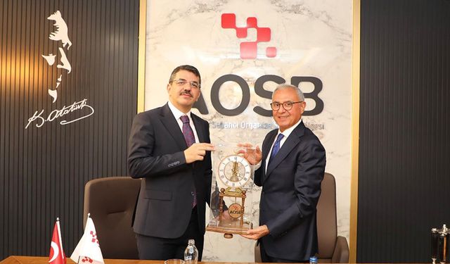 Başsavcı Şahin’den AOSB’ye Ziyaret