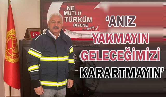 ‘Anız yakmayın geleceğimizi karartmayın’