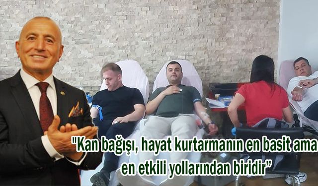 Derya Grup, Geleneksel Kan Bağışı Kampanyasını Her Yıl Aksatmadan Sürdürüyor