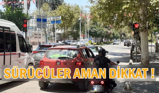 10 noktada Kırmızı Işık İhlali Takibi başlıyor