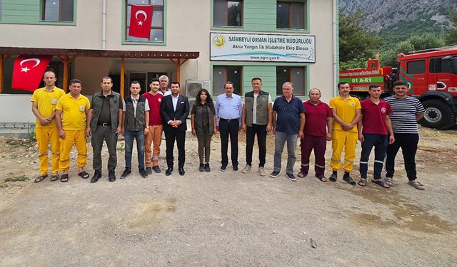Abdullah Doğru Orman İşletme Müdürlüğü’nde