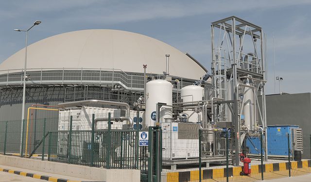 Doğal Gaz Yerine Kullanılabilen Biyometan Gazı Üretiyor