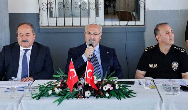 Vali Köşger Gürselpaşa Mahallesi’nde Vatandaşlarla Buluştu