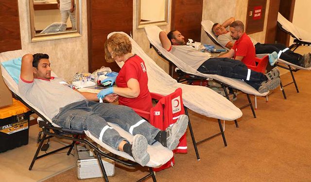 AOSB’de Kan ve Kök Hücre Bağışı Kampanyasına Yoğun İlgi