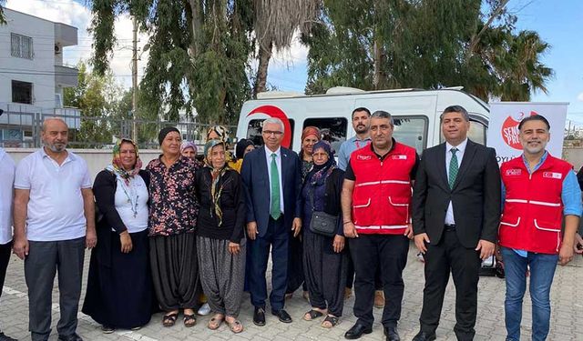 Deprem Mağduru Çiftçilere Kızılay’dan Destek