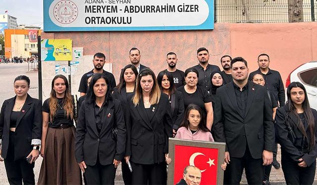 CHP Seyhan İlçe Örgütü’nden 10 Kasım Tepkisi: “Atatürk’ü Kalbimizden Silemezsiniz”