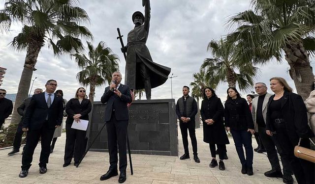 Başkan ‘Devrim Şehidi’ni Andı