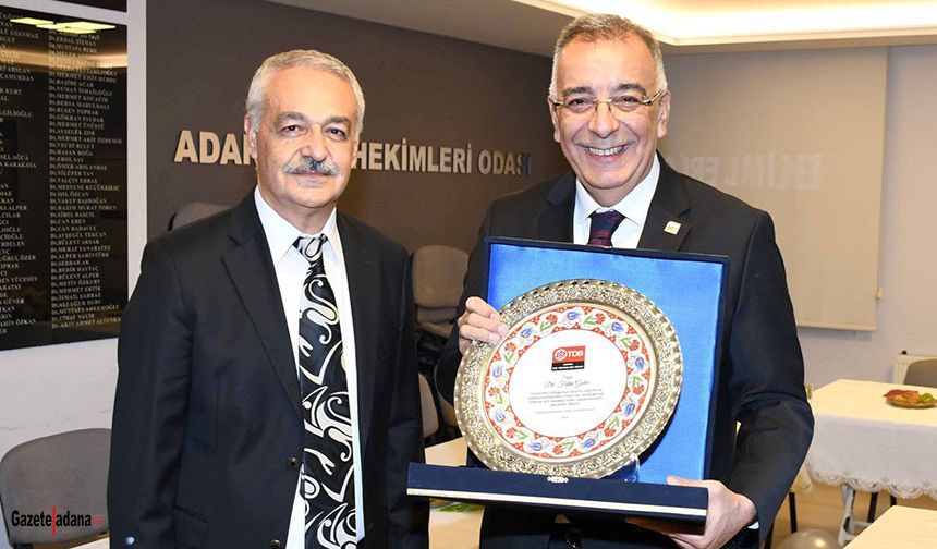 Dt. Fatih Güler Adana Diş Hekimleri Birliğine Veda Etti