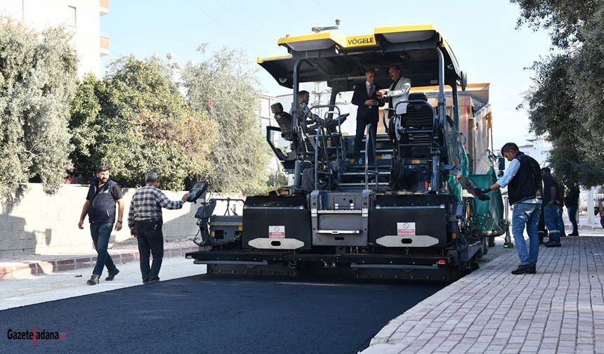 Osmaniye'de Caddeler Yenileniyor