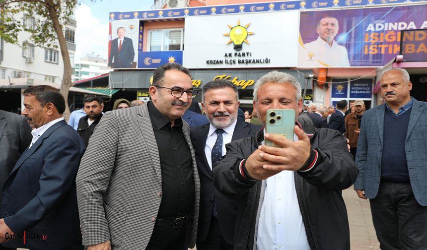 AK Parti Kozan'da ağır misafirler