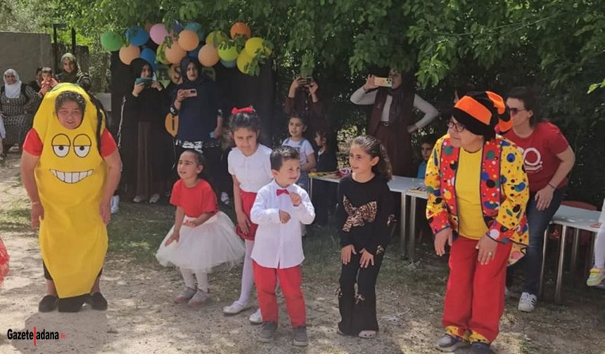 Yeşibahçe Köyü’nde Çocukların Bayram Neşesi