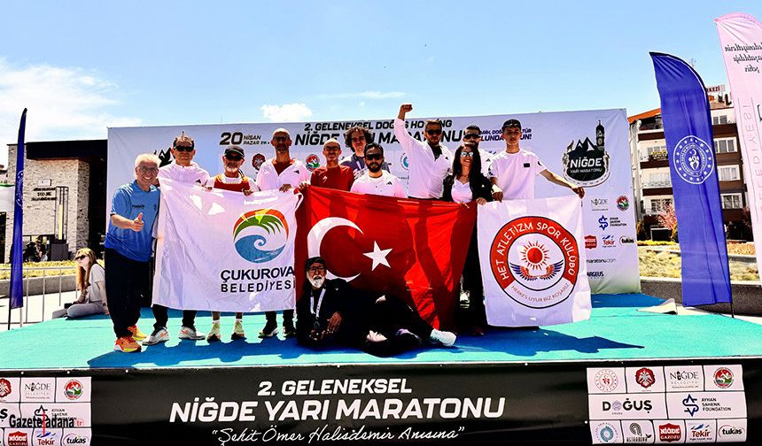 Çukurovalı Atletler Niğde’den 4 Madalyayla Döndü