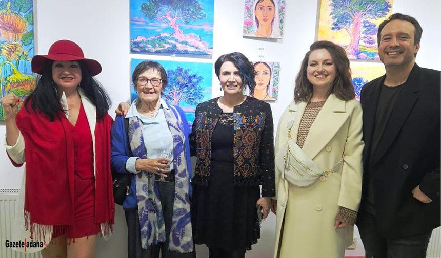 Prof.Keser Ankara’da “Renkler, Kökler, Fısıltılar” Sergisini açtı