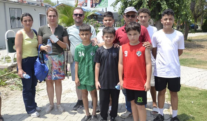 Çocukların spor alanı tahliye edildi!