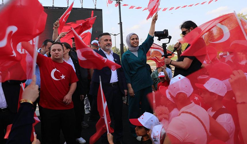 15 Temmuz Ruhu gökyüzüne taşındı