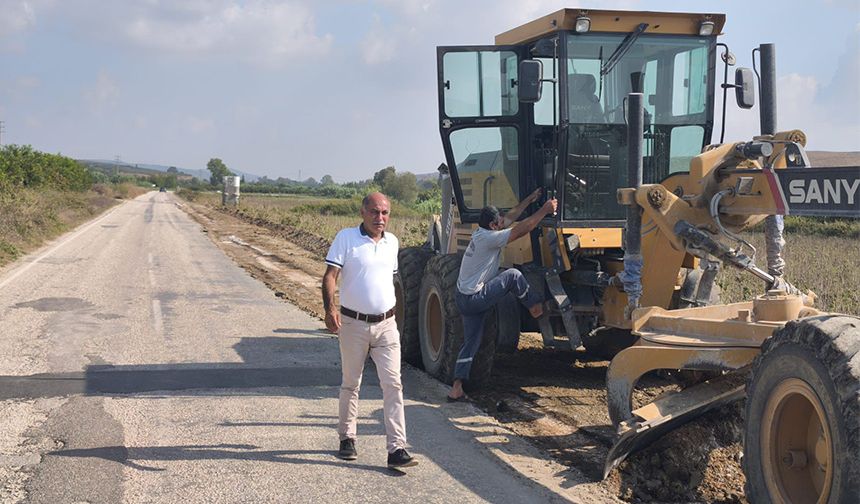 Yumurtalık’ta Yollar Yenileniyor