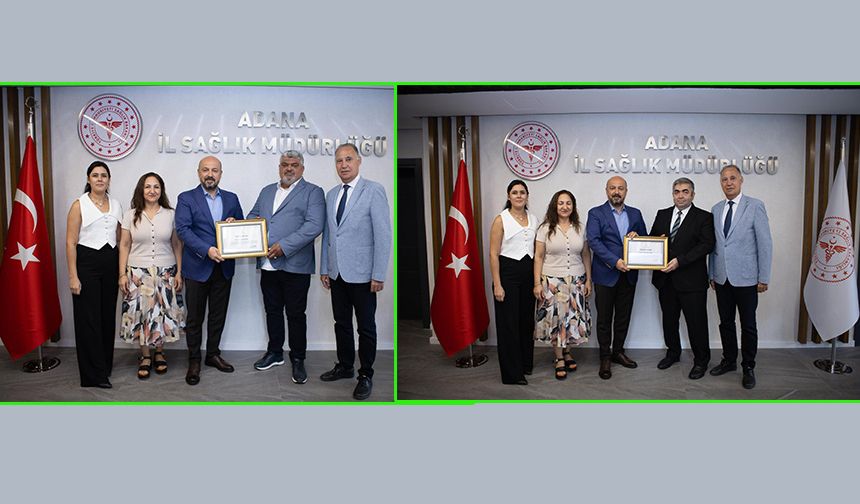 İl Sağlık Müdürü Nacar’dan Hak Edenlere  Teşekkür Belgesi