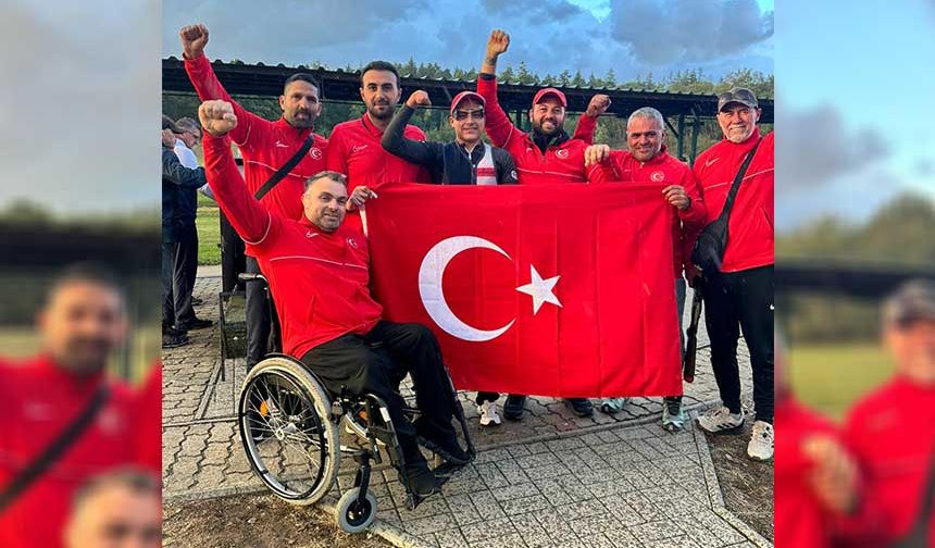 Para Trap Milli Takım Başantrenörü Adanalı Hakan Yüzbaş'ın Yetiştirdiği Sporcu Tarihe Geçti