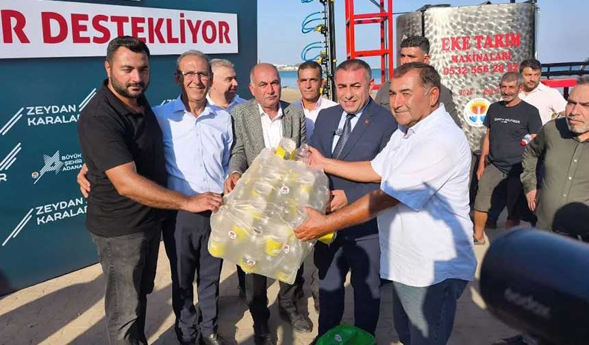 Adana üretiyor, Büyükşehir ve Yumurtalık destekliyor