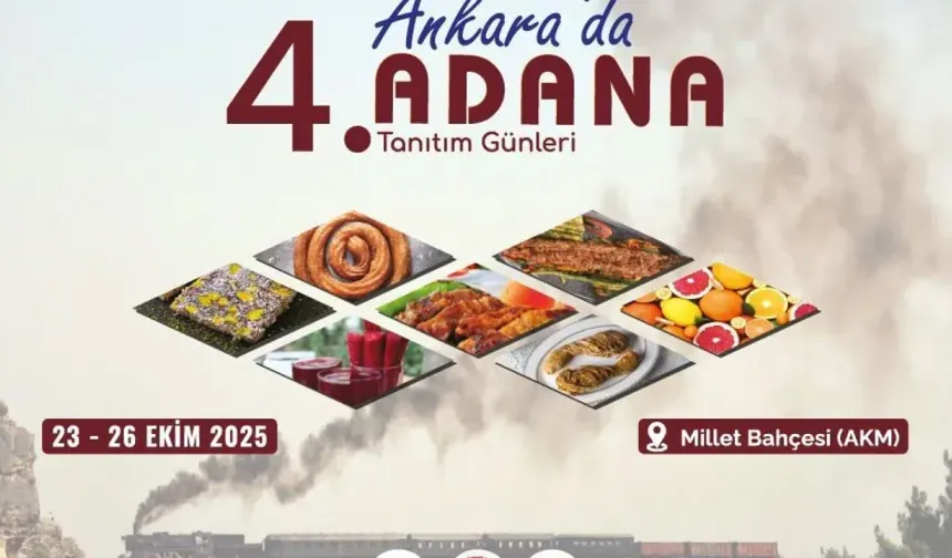Ankara’da Adana Tanıtım Günleri Başlıyor