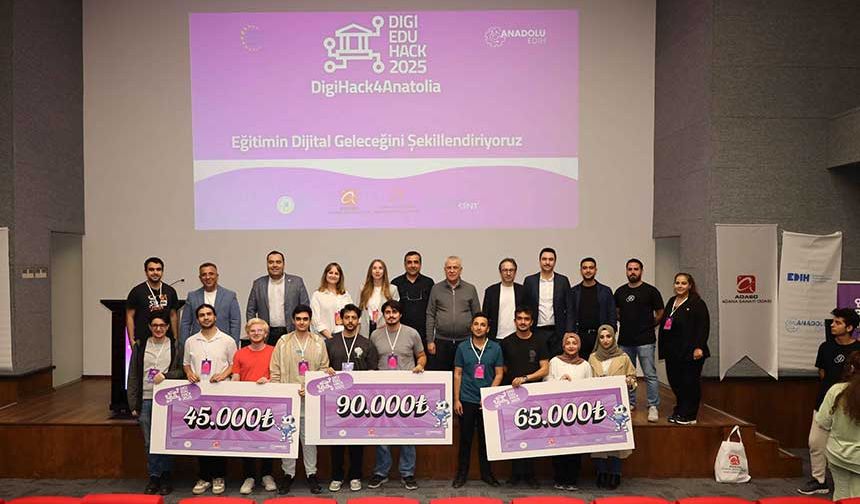 DİGİHACK4ANATOLİA’da büyük ödüller sahiplerini buldu