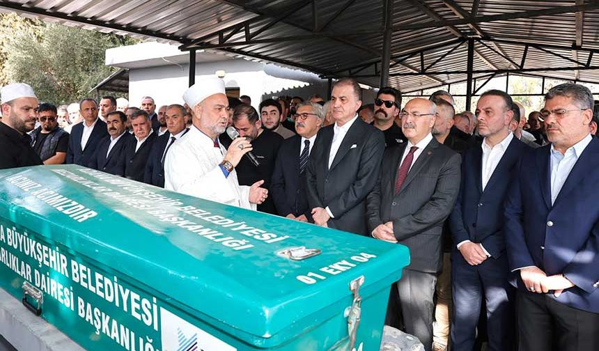 Ömer Çelik’in Dayısı  Son Yolculuğuna Uğurlandı