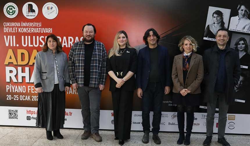 VII. Uluslararası Adana Rhapsody Piyano Festivali ve Yarışması Başladı