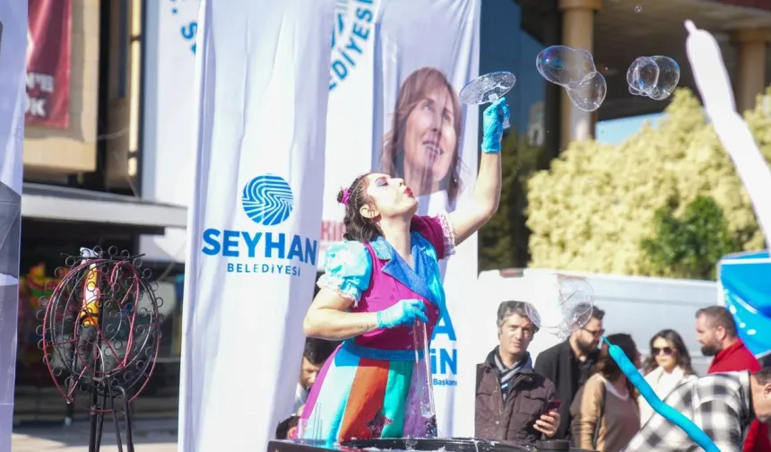 Seyhan’da Tatil Şenliğinde Çocuklar Unutulmaz Bir Gün Geçirdi