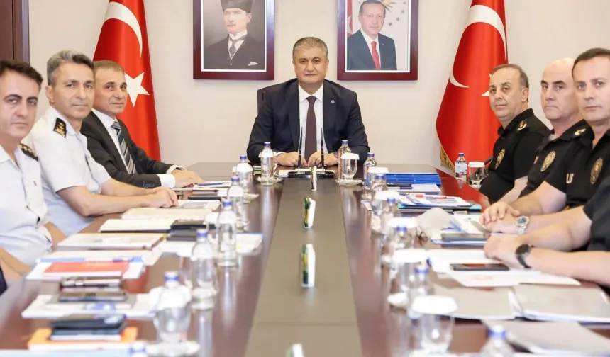 Vali Yavuz Başkanlığında Kritik Toplantı