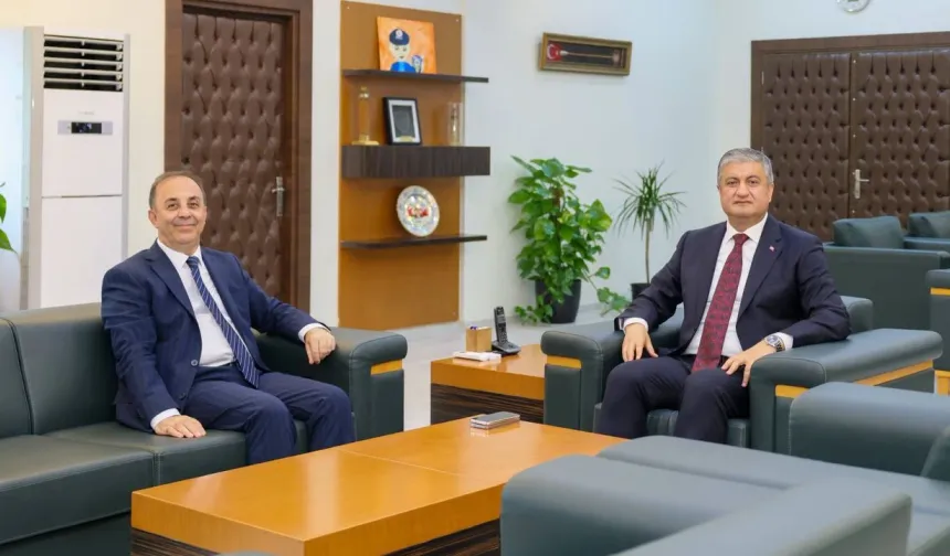 Vali Mustafa Yavuz’dan Müdür Arıkan'a Ziyaret