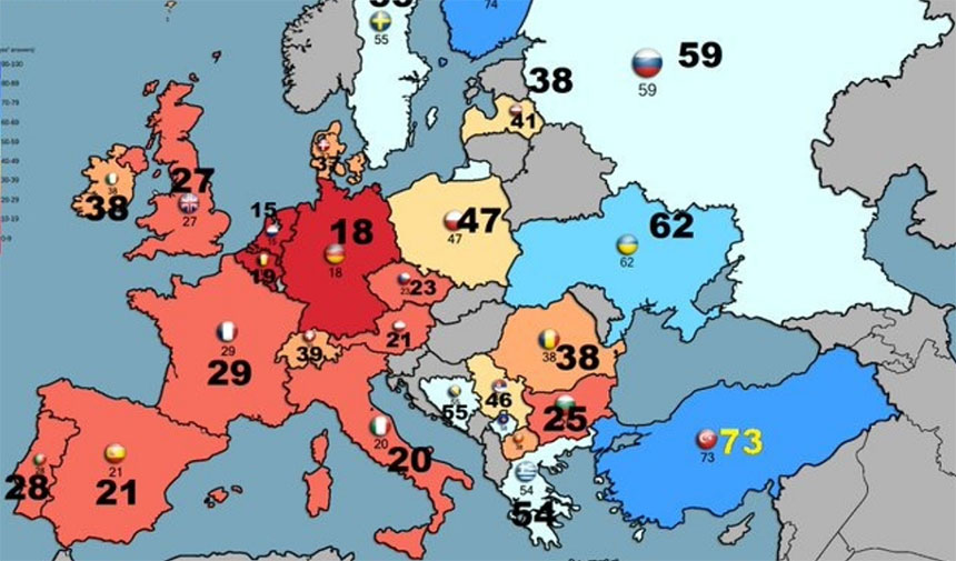 "En Vatansever Toplum" Araştırması Dikkat Çekti. Türkiye'nin Sırası Şaşırttı!